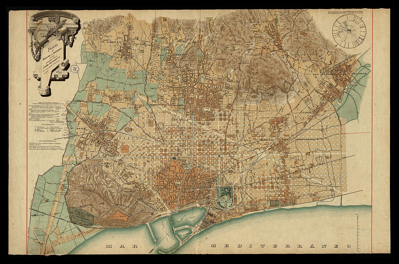 Barcelona i voltants, 1890 (1890)